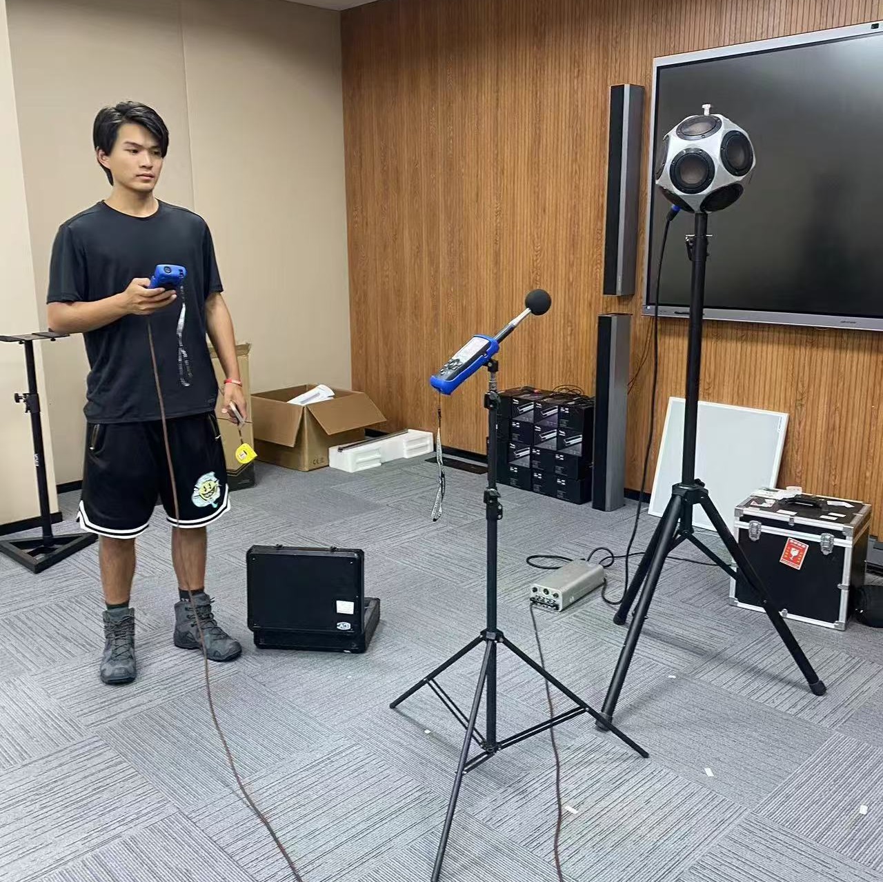 墙体隔声检测
